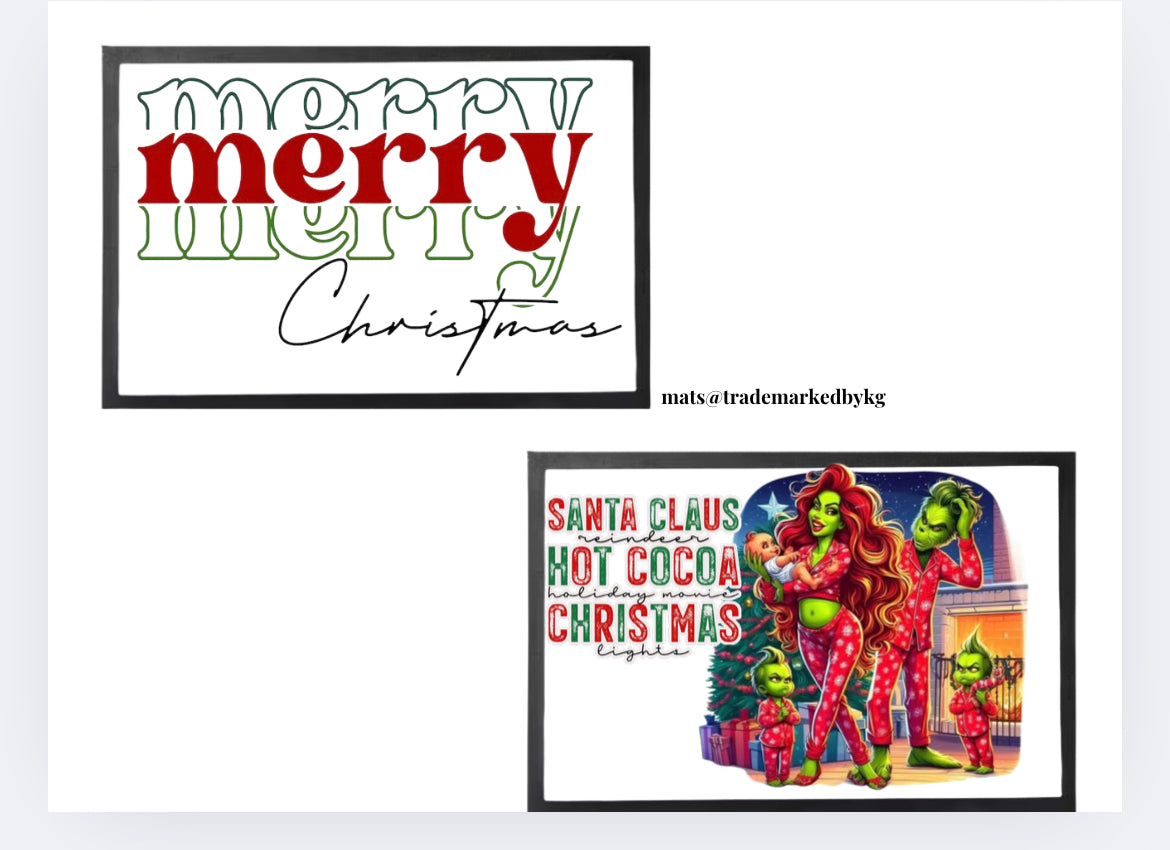 CUSTOMIZED DOORMATS