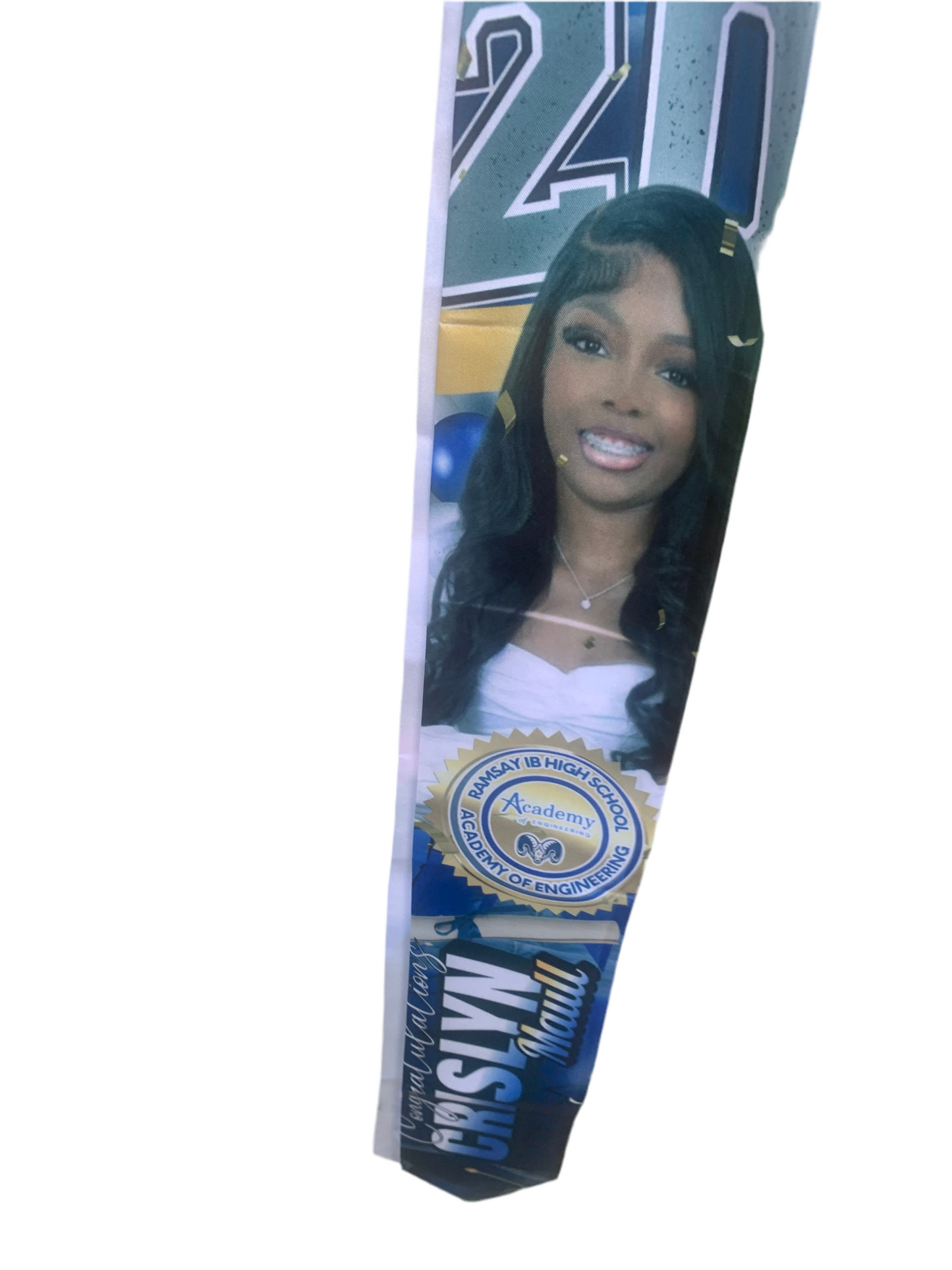CUSTOMIZED GRADUATION STOLE (ONLY 1 STOLE)