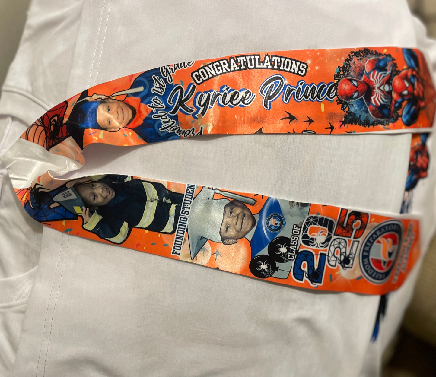 CUSTOMIZED GRADUATION STOLE (ONLY 1 STOLE)