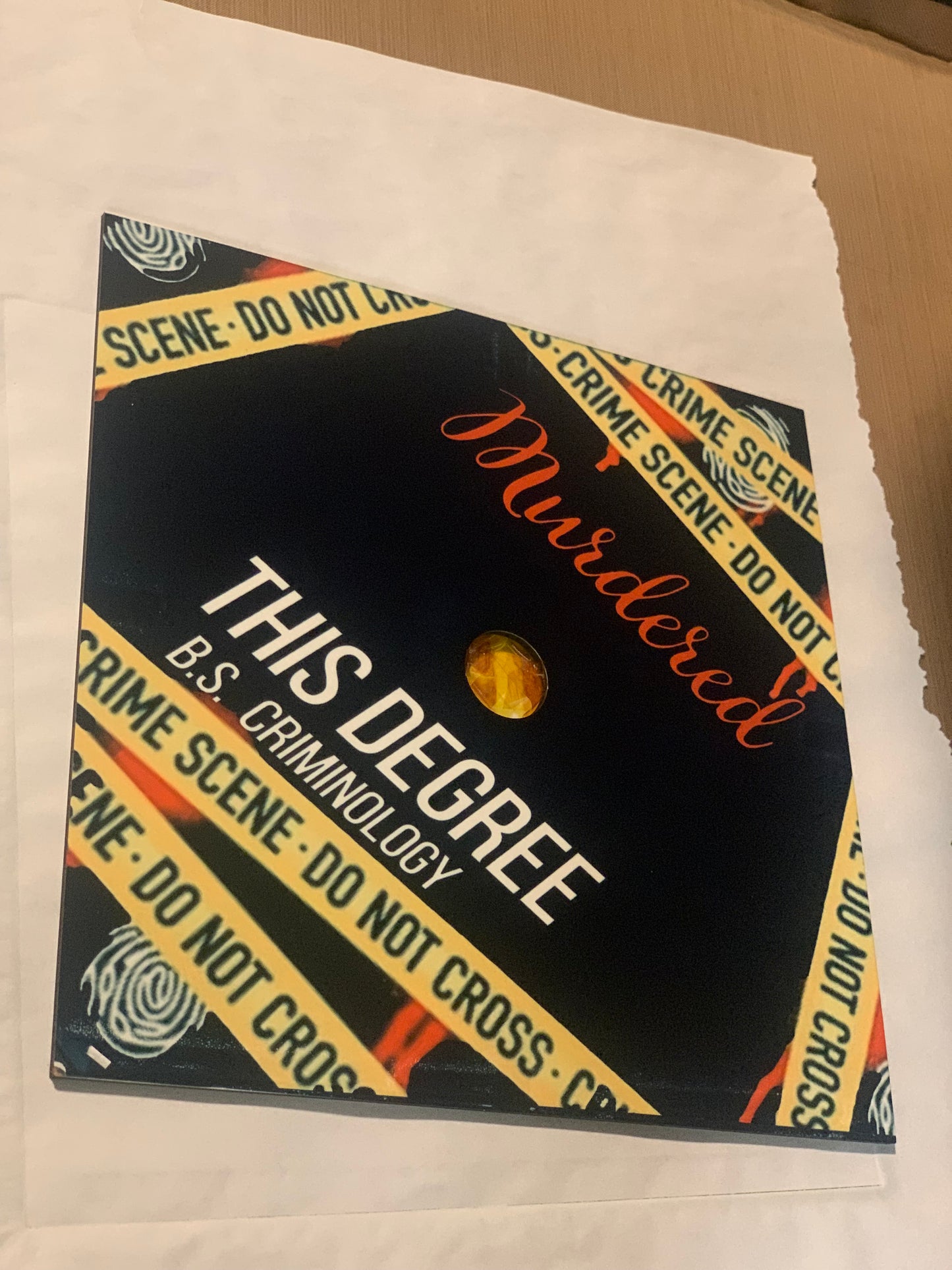 CUSTOMIZED GRADUATION CAP TOPPER