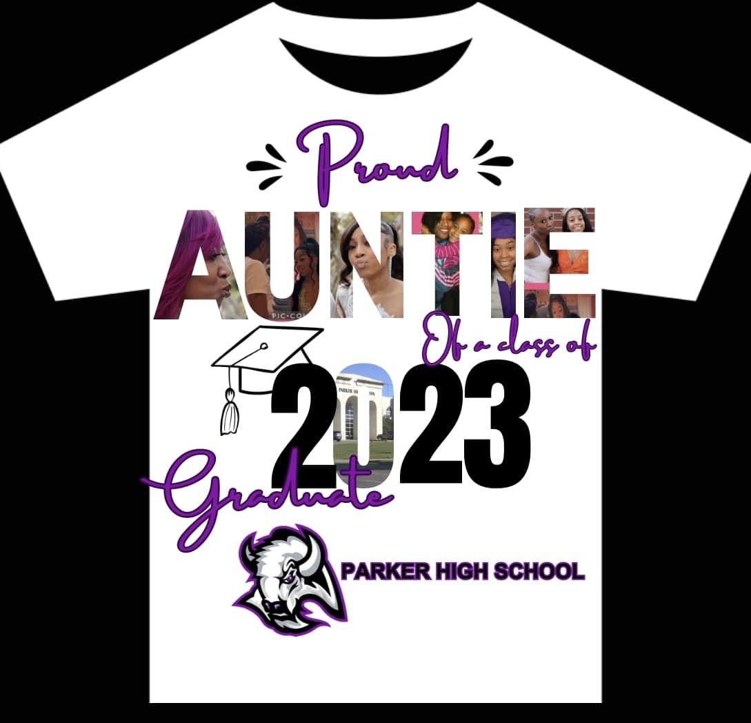 GRADUATION/PROM SHIRTS (Centerprint ) SINGLE ORDERS