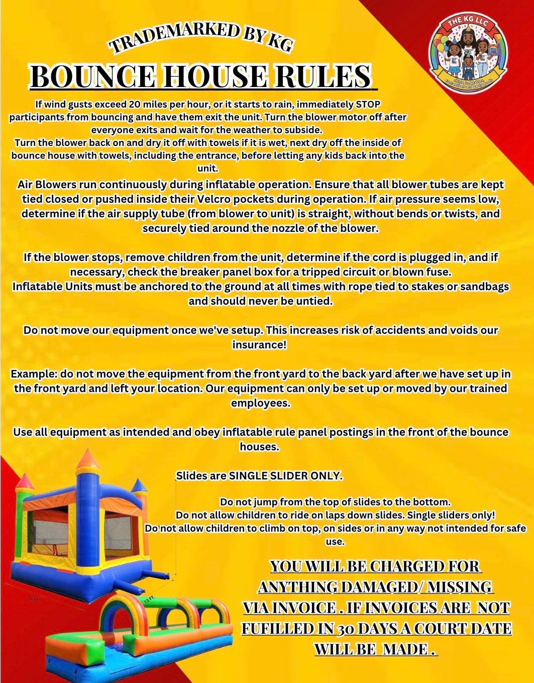 CONCESSIONS PACKAGE  (book consultation first )