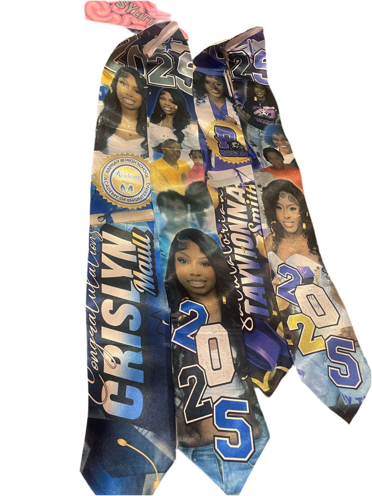 CUSTOMIZED GRADUATION STOLE (ONLY 1 STOLE)