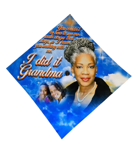 CUSTOMIZED GRADUATION CAP TOPPER