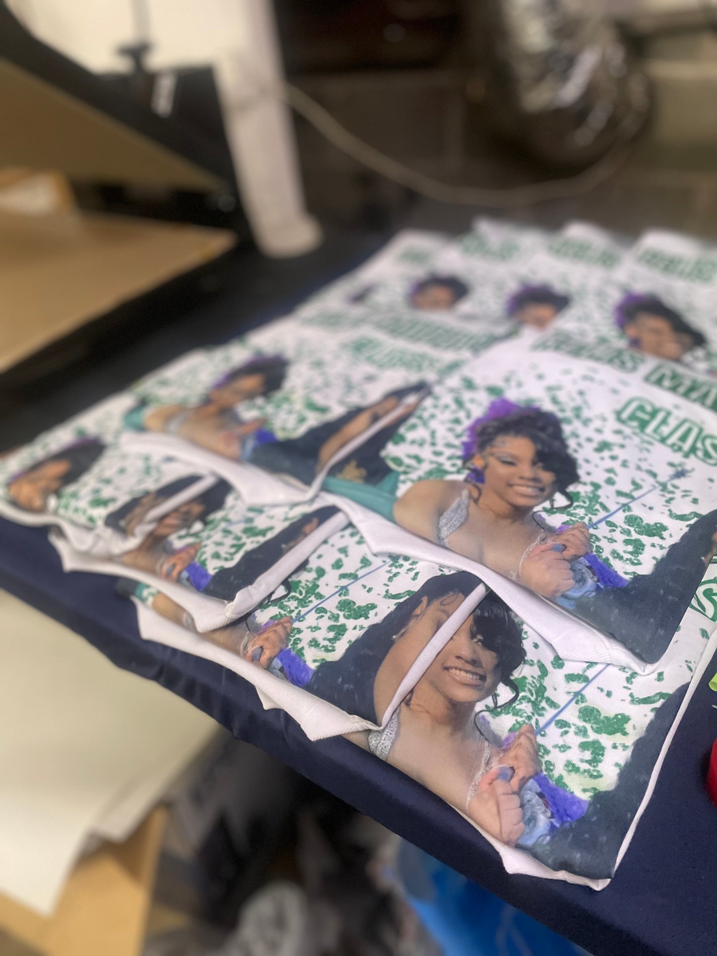 GRADUATION/PROM SHIRTS (Centerprint ) SINGLE ORDERS